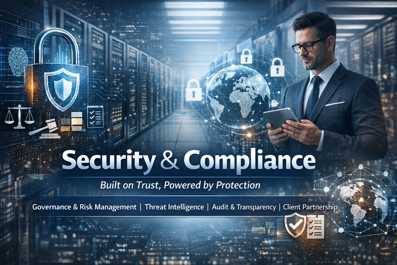 Security & Compliance – Talukder Data Center