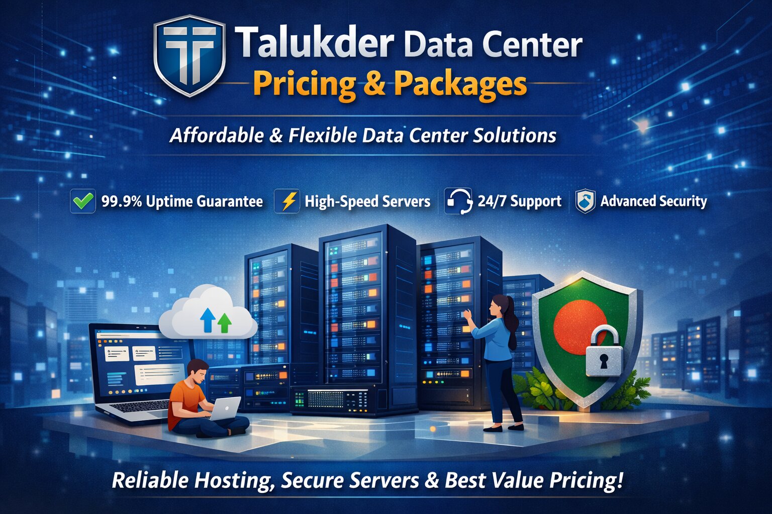 Talukder Data Center Pricing Packages BDIX Colocation Hosting Pricing